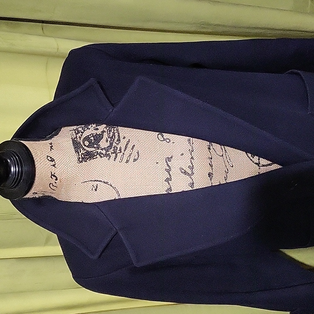 Forecaster of Boston size 9/10 Navy Blue long wool coat
